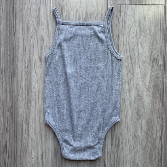 Goat Milk NYC Brand, Organic Cotton Ribbed Bodysuit, Tank Onesie, 0-3 months - Picture 4 of 4